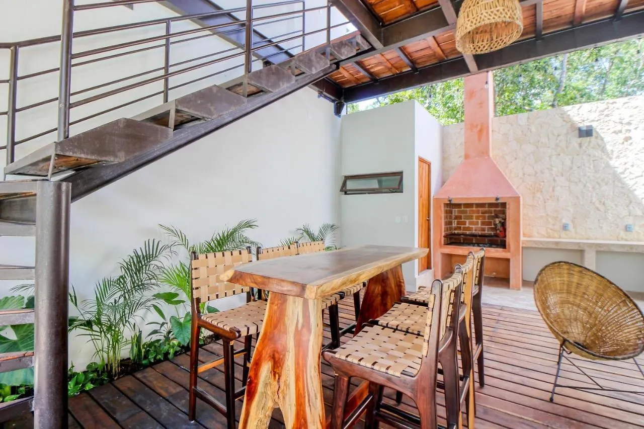 公寓 Villas Jardin Caracol #304 图卢姆