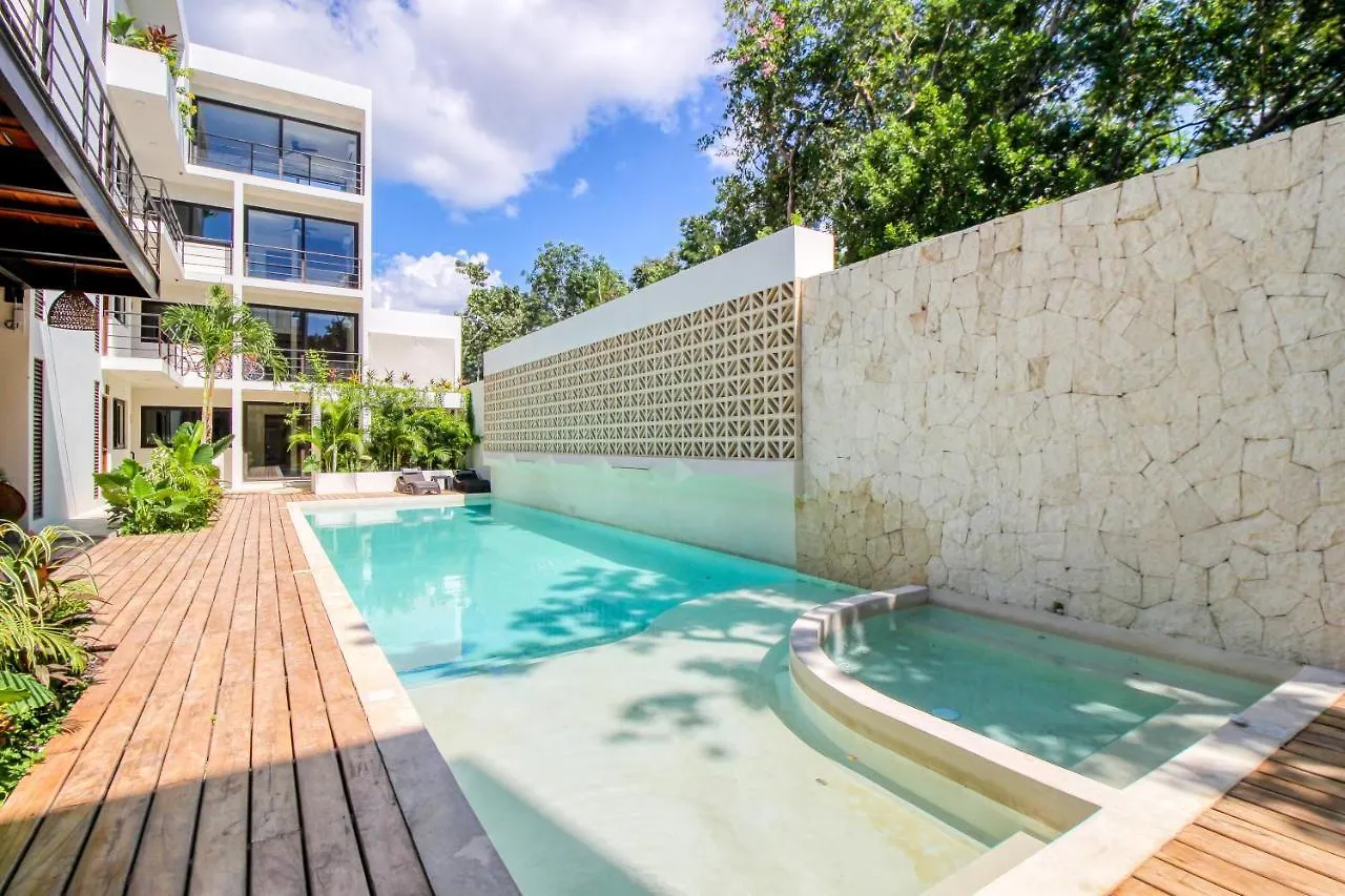 Villas Jardin Caracol #304 图卢姆 墨西哥