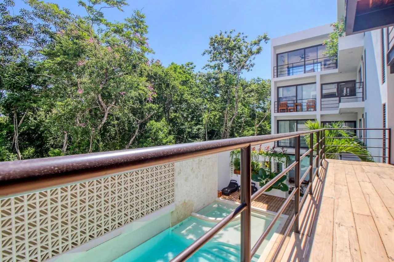 Villas Jardin Caracol #304 图卢姆 0*,  墨西哥