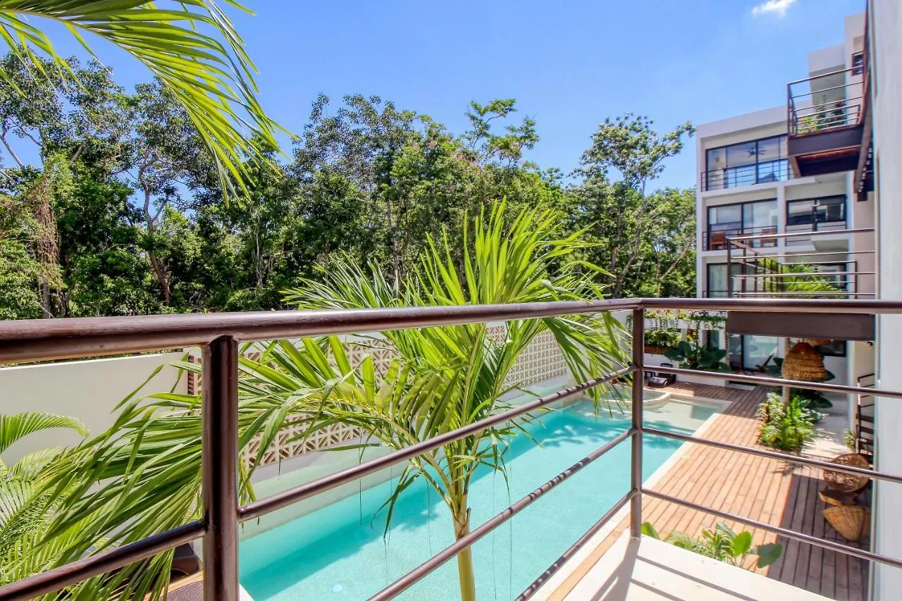 Villas Jardin Caracol #304 图卢姆 公寓
